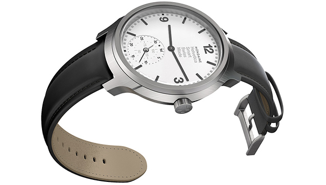 Helvetica watch by Mondaine