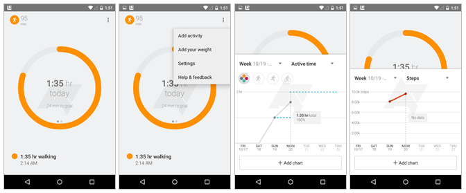 Google Fit on Lollipop