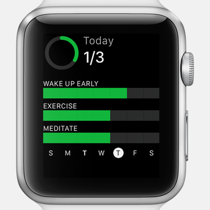 Momentum Apple Watch app